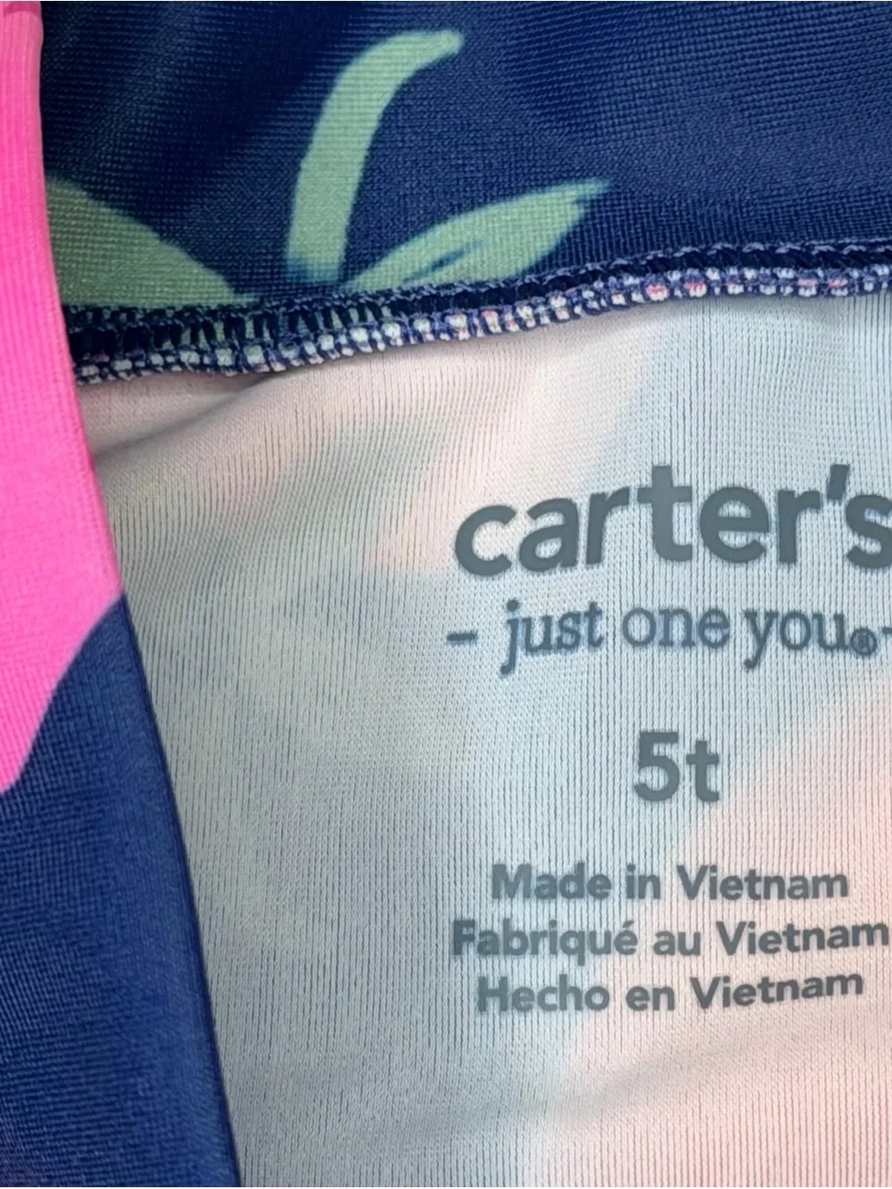Carter’s Strawberries Rashguard And Bikini Bottoms Swimsuit